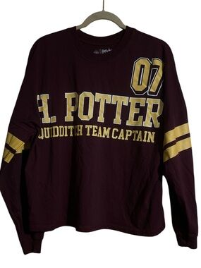 Harry Potter Quidditch Team Captain Shirt | Size M